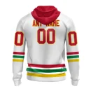 Hoodie NHL Chicago Blackhawks Special Whiteout Design St2401