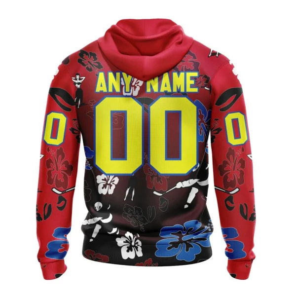 Hoodie NHL Chicago Blackhawks X Hawaii Specialized Design For Hawaiia V0122 - Image 2