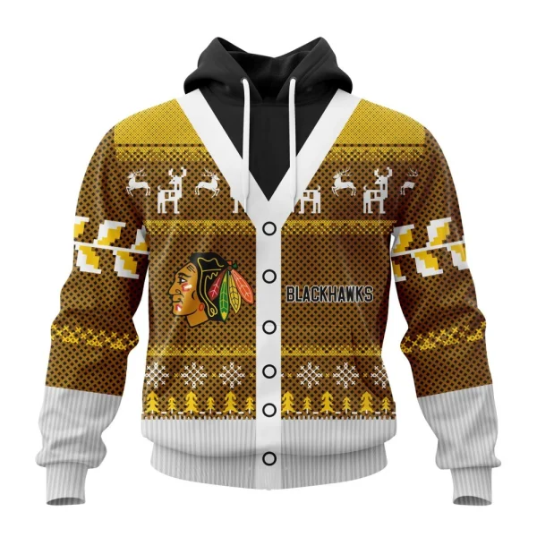 Hoodie NHL Chicago Blackhawks, Specialized Chrismas Season