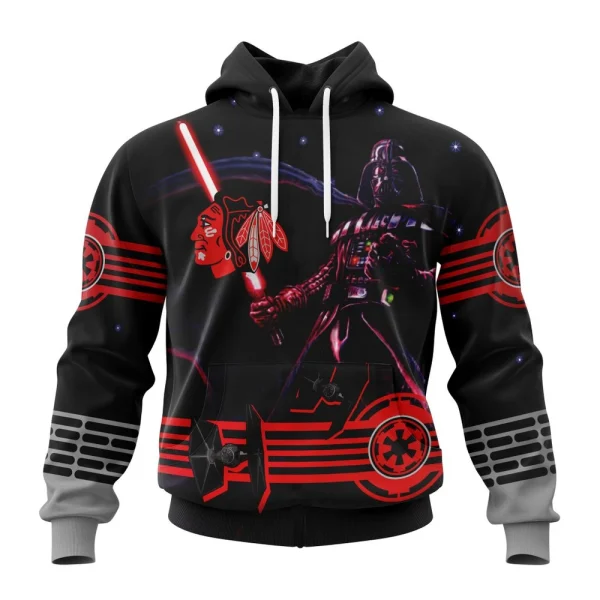 Hoodie NHL Chicago Blackhawks, Specialized Starwar Darth Vader Version Jersey