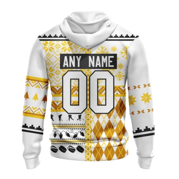 Hoodie NHL Chicago Blackhawks, Specialized Unisex Christmas Is Coming V01 - Image 2