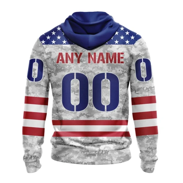 Hoodie NHL Colorado Avalanche Armed Forces Appreciation St2201 - Image 2