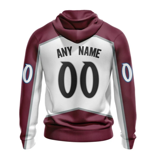 Hoodie NHL Colorado Avalanche Personalized Away Kits - Image 2