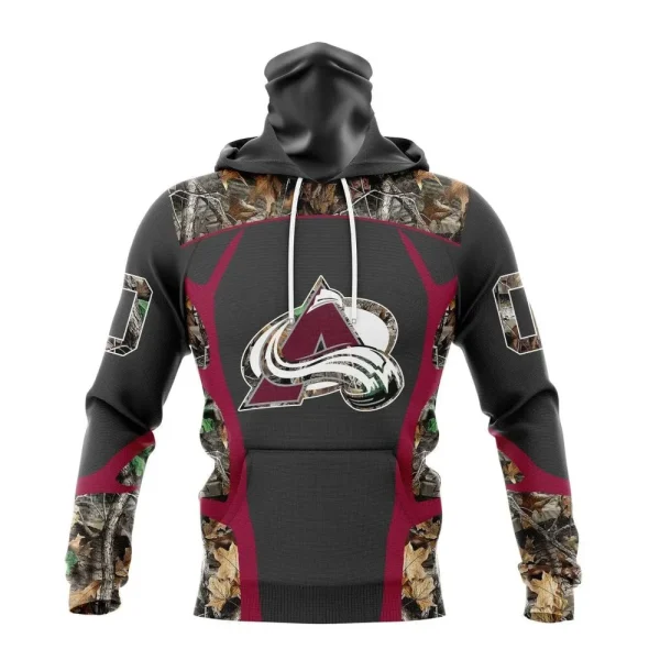 Hoodie NHL Colorado Avalanche Special Camo Hunting Design V2302