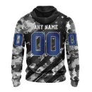 Hoodie NHL Colorado Avalanche Special Camo Military Design St2301