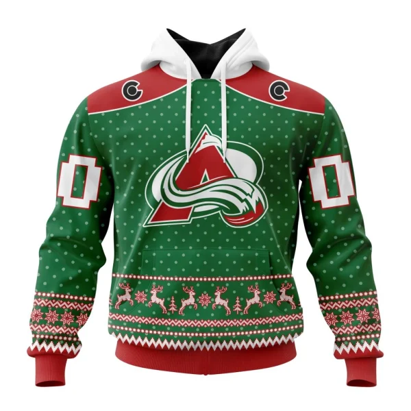 Hoodie NHL Colorado Avalanche Special Christmas Apparel St2201