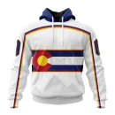 Hoodie NHL Colorado Avalanche Special City Connect Design St2402