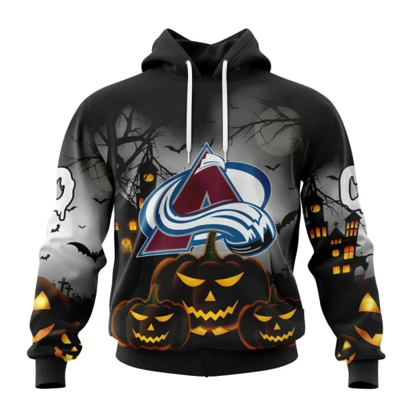 Hoodie NHL Colorado Avalanche Special Design For Halloween St2302
