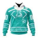Hoodie NHL Colorado Avalanche Special Design Honoring Healthcare Heroes St2301