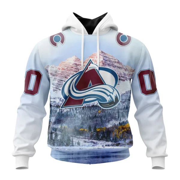 Hoodie NHL Colorado Avalanche Special Design With Rocky Mountain St2301