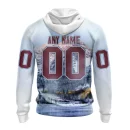 Hoodie NHL Colorado Avalanche Special Design With Rocky Mountain St2301