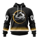 Hoodie NHL Colorado Avalanche Special Eclipse Design St2401