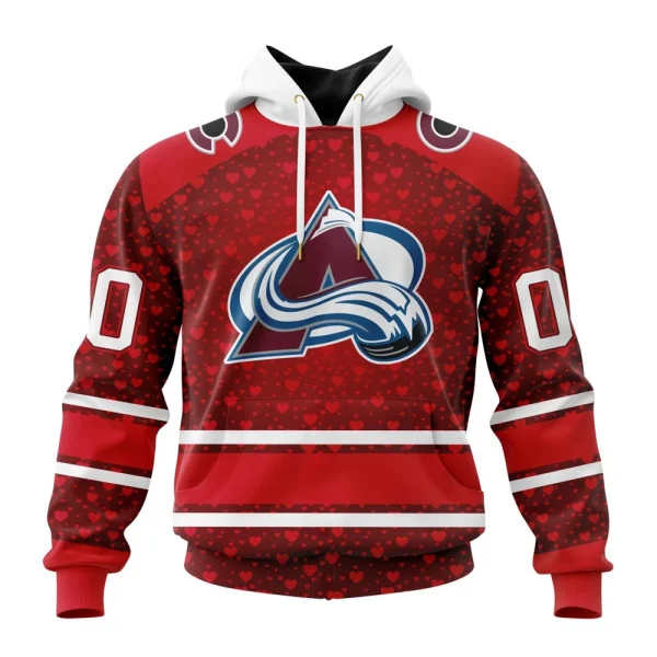 Hoodie NHL Colorado Avalanche Special Gift For Valentines Day St2401
