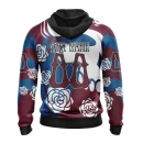 Hoodie NHL Colorado Avalanche Special Grateful Dead Design St2305