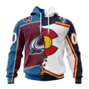 Hoodie NHL Colorado Avalanche Special Home Mix Reverse Retro Personalized Kits