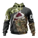 Hoodie NHL Colorado Avalanche Special Hunting Camo Design St2302
