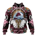 Hoodie NHL Colorado Avalanche Special Native Costume Design St2202