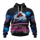 Hoodie NHL Colorado Avalanche Special With Ball Arena St2401
