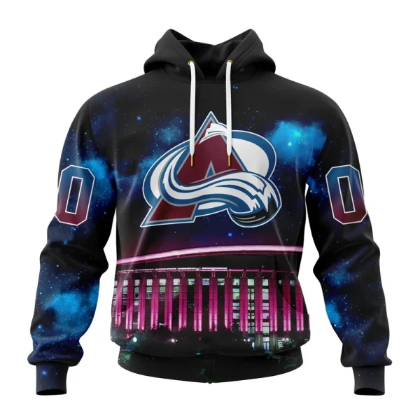 Hoodie NHL Colorado Avalanche Special With Ball Arena St2401