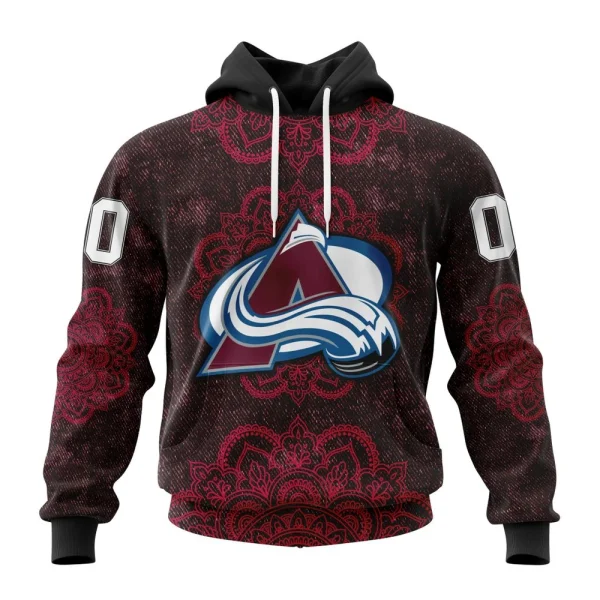 Hoodie NHL Colorado Avalanche, Specialized Mandala Style St2201