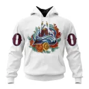 Hoodie NHL Colorado Avalanche, Specialized Unisex Kits Dia De Muertos