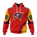 Hoodie NHL Columbus Blue Jackets Special All-Star Game Design With Florida Sunset
