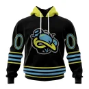 Hoodie NHL Columbus Blue Jackets Special Blackout Design St2401