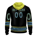 Hoodie NHL Columbus Blue Jackets Special Blackout Design St2401