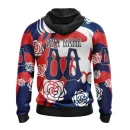 Hoodie NHL Columbus Blue Jackets Special Grateful Dead Design St2305