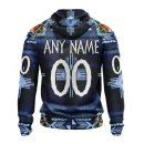 Hoodie NHL Columbus Blue Jackets Special Native Costume Design St2202