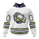 Hoodie NHL Columbus Blue Jackets Special Whiteout Design St2401