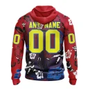 Hoodie NHL Columbus Blue Jackets X Hawaii Specialized Design For Hawaiia V0122