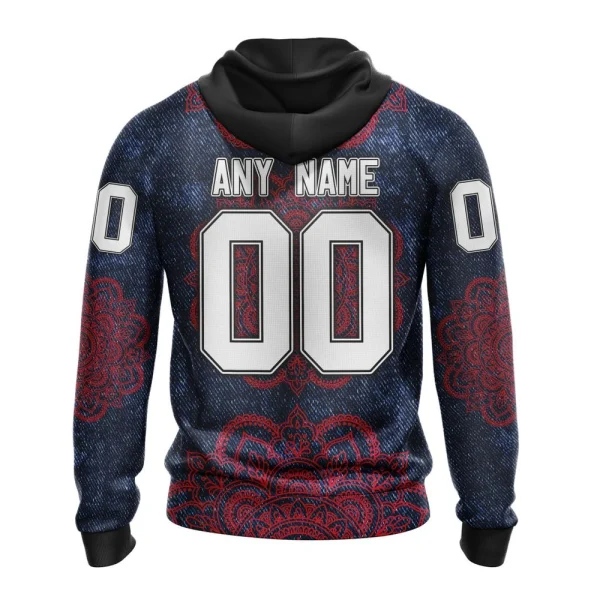 Hoodie NHL Columbus Blue Jackets, Specialized Mandala Style St2201 - Image 2
