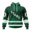 Hoodie NHL Dallas Stars Personalized Heritage Design St2401