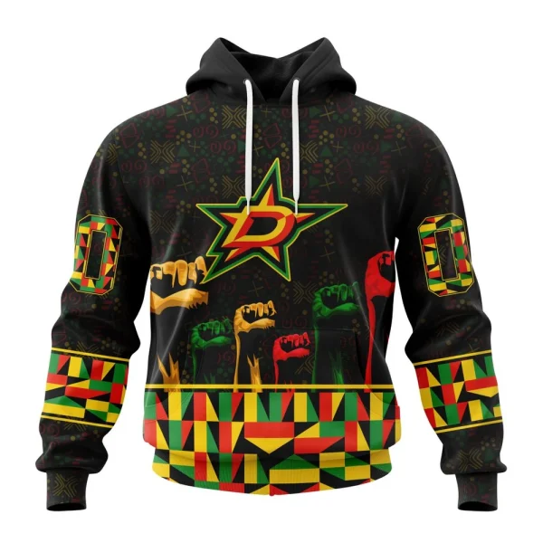 Hoodie NHL Dallas Stars Special Design Celebrate Black History Month St2201