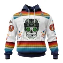 Hoodie NHL Dallas Stars Special Design For Dia De Los Muertos St2301