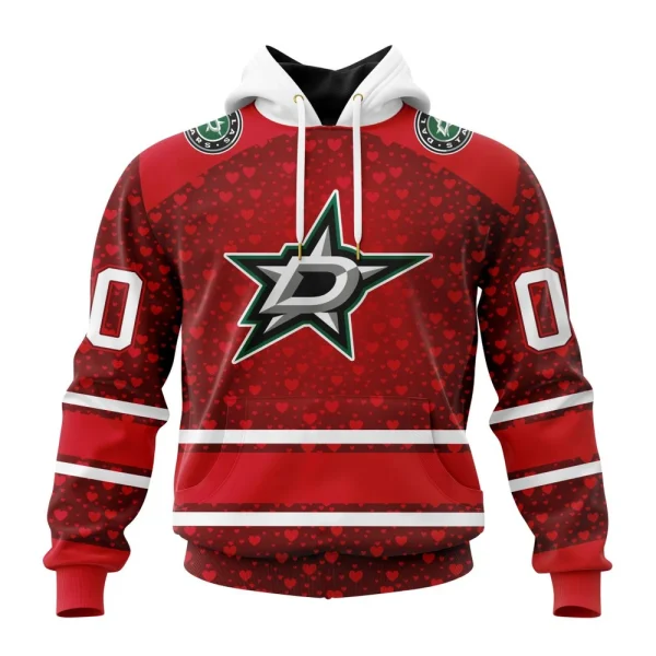 Hoodie NHL Dallas Stars Special Gift For Valentines Day St2401
