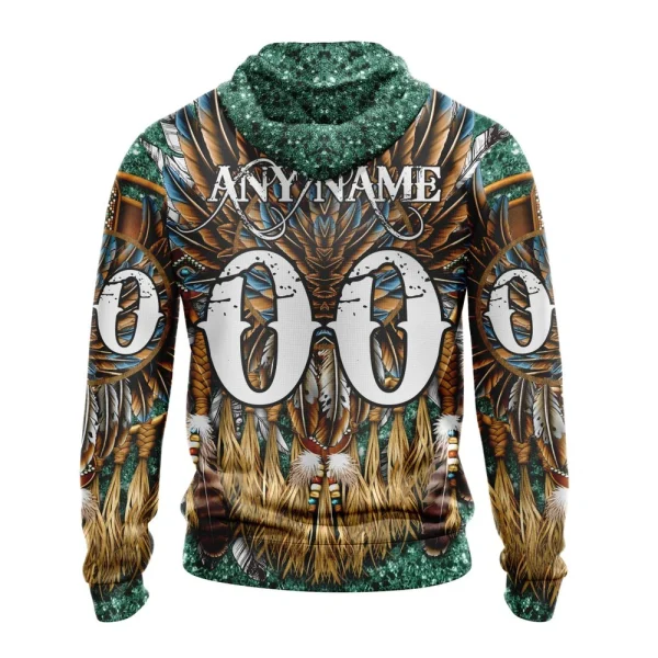 Hoodie NHL Dallas Stars Special Native Costume Design St2201 - Image 2