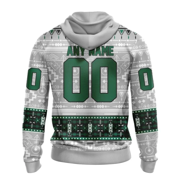 Hoodie NHL Dallas Stars Special Native Design St2302 - Image 2