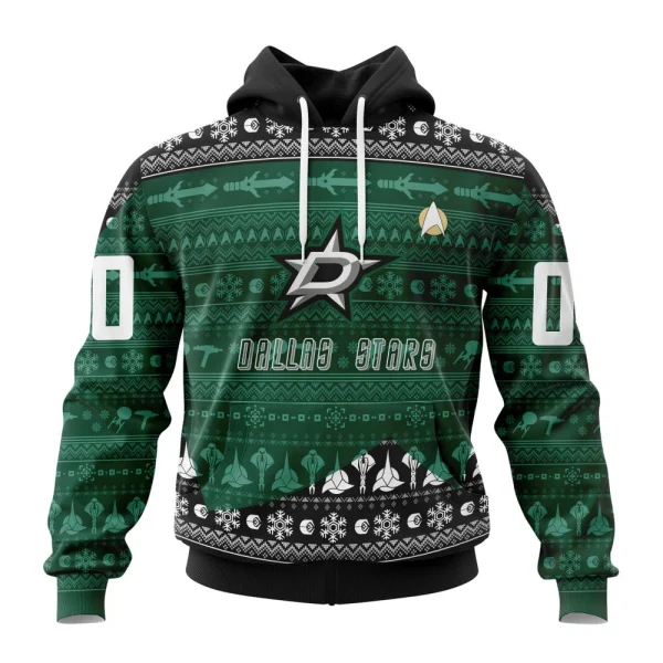 Hoodie NHL Dallas Stars Special Star Trek Design St2201