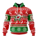 Hoodie NHL Dallas Stars, Specialized Unisex Christmas Is Coming V02