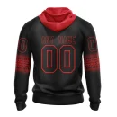 Hoodie NHL Detroit Red Wings Personalize Gradient Series Concept St2301