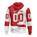 Hoodie NHL Detroit Red Wings Personalize Home Mix Away Kits