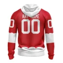 Hoodie NHL Detroit Red Wings Personalized Heritage Design St2401