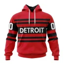 Hoodie NHL Detroit Red Wings Reverse Retro Kits