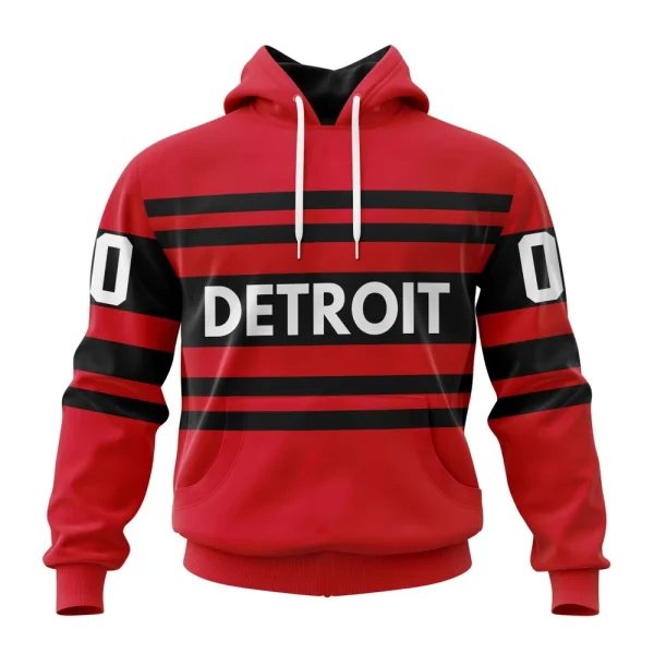 Hoodie NHL Detroit Red Wings Reverse Retro Kits