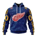 Hoodie NHL Detroit Red Wings Special All-Star Game Design St2401