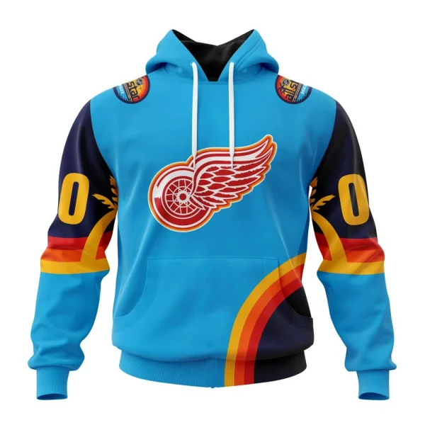 Hoodie NHL Detroit Red Wings Special All-Star Game Design With Atlantic Ocean