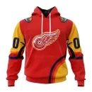 Hoodie NHL Detroit Red Wings Special All-Star Game Design With Florida Sunset