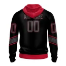 Hoodie NHL Detroit Red Wings Special Blackout Design St2401
